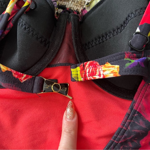 Ted baker 34 c/d floral swimsuit (read details) - Picture 5 of 8